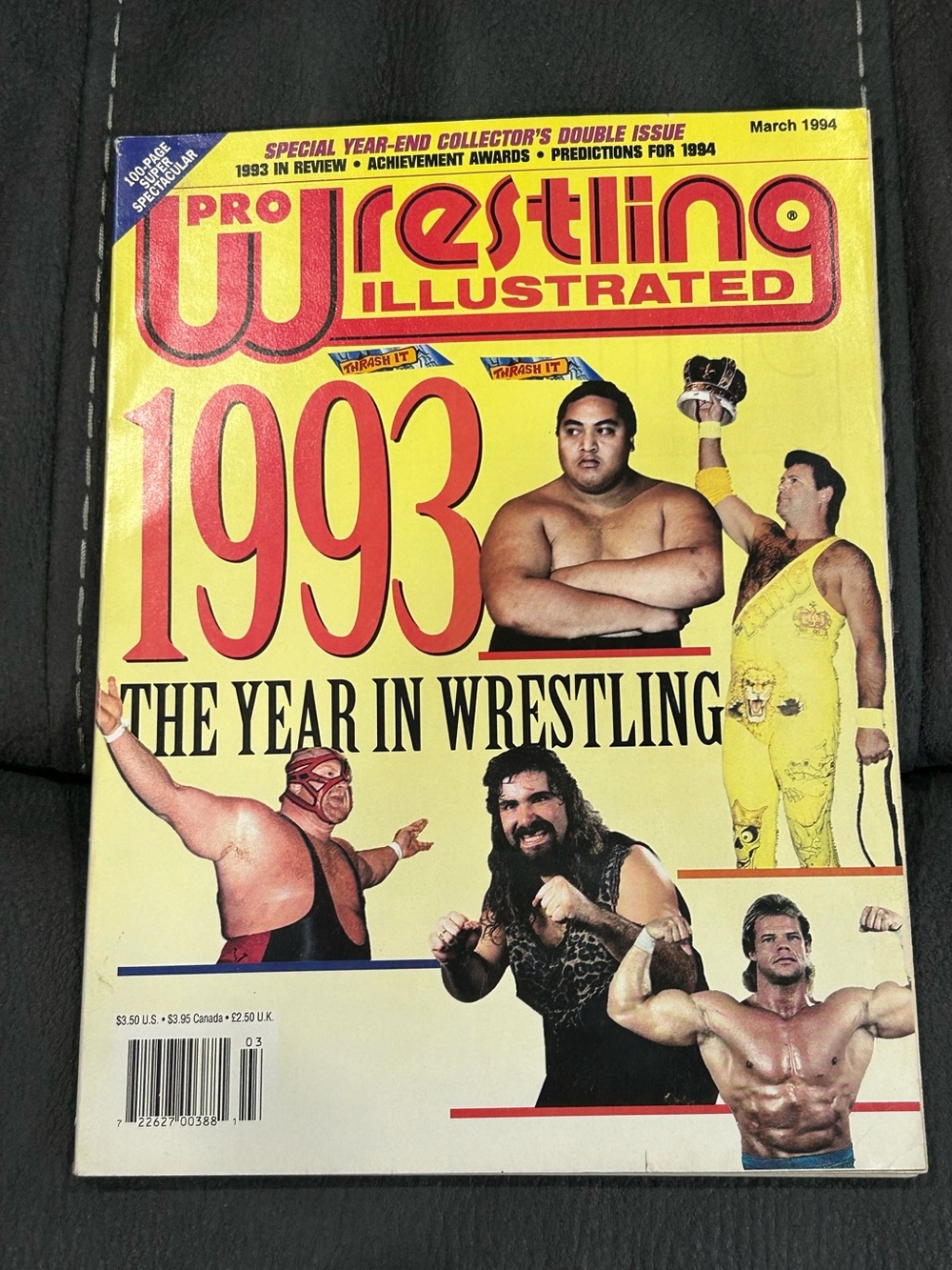 Pro wrestling illustrated magazine - March 1994